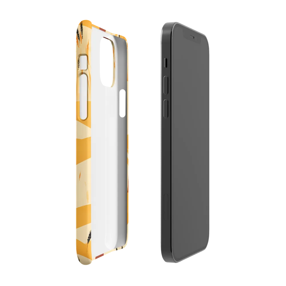 Embracing the Fields: A Floral Journey | Phone Case |  12 Pro | Snap Case | Matte