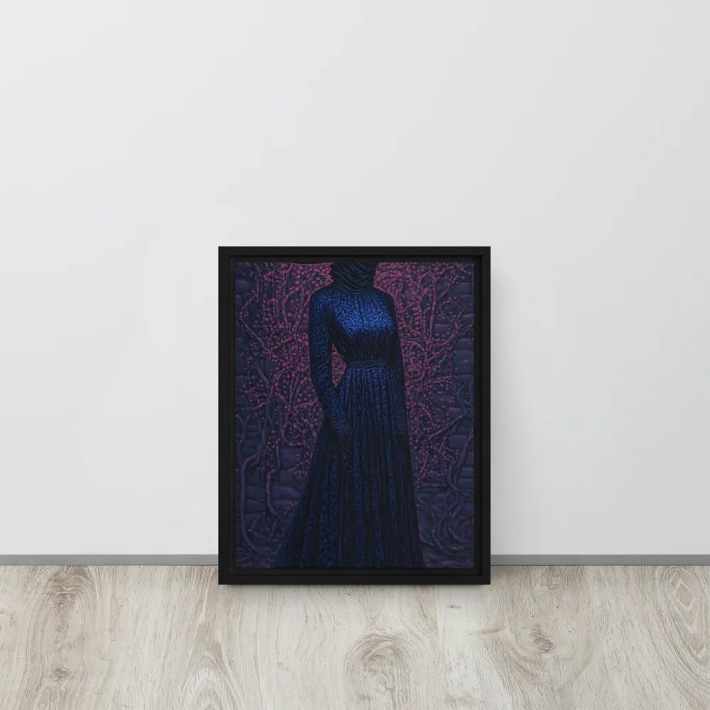 Veil of Enigma | Canvas with Black Frame | 11″×14″