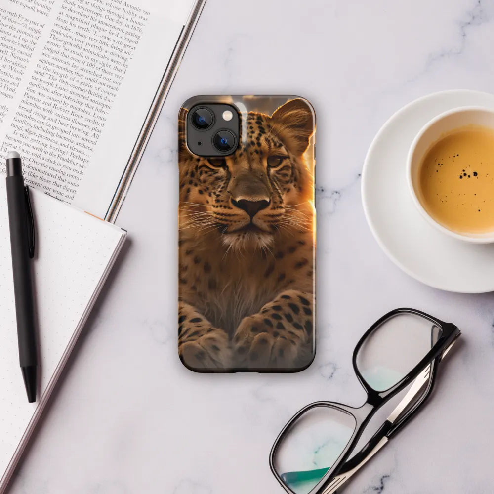 Regal Presence: The Leopard at Sunset