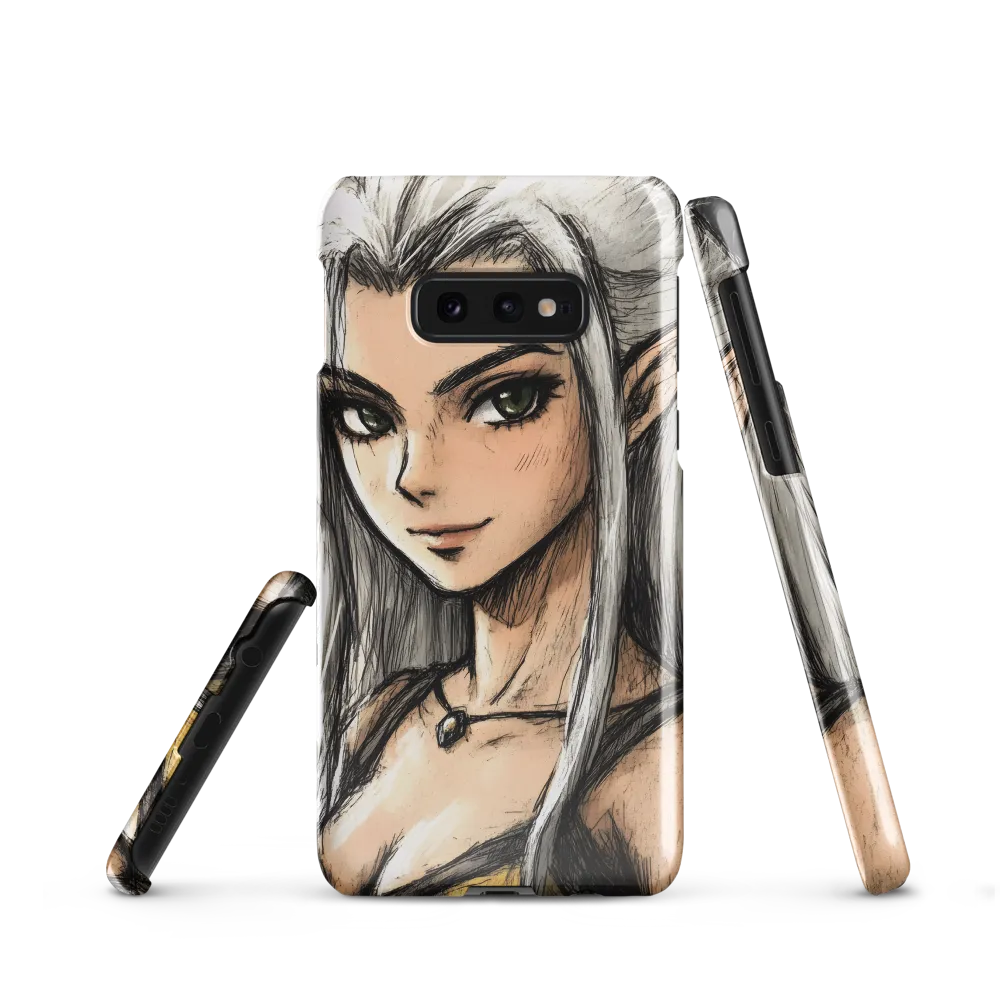 Ethereal Elegance: The Elf's Portrait