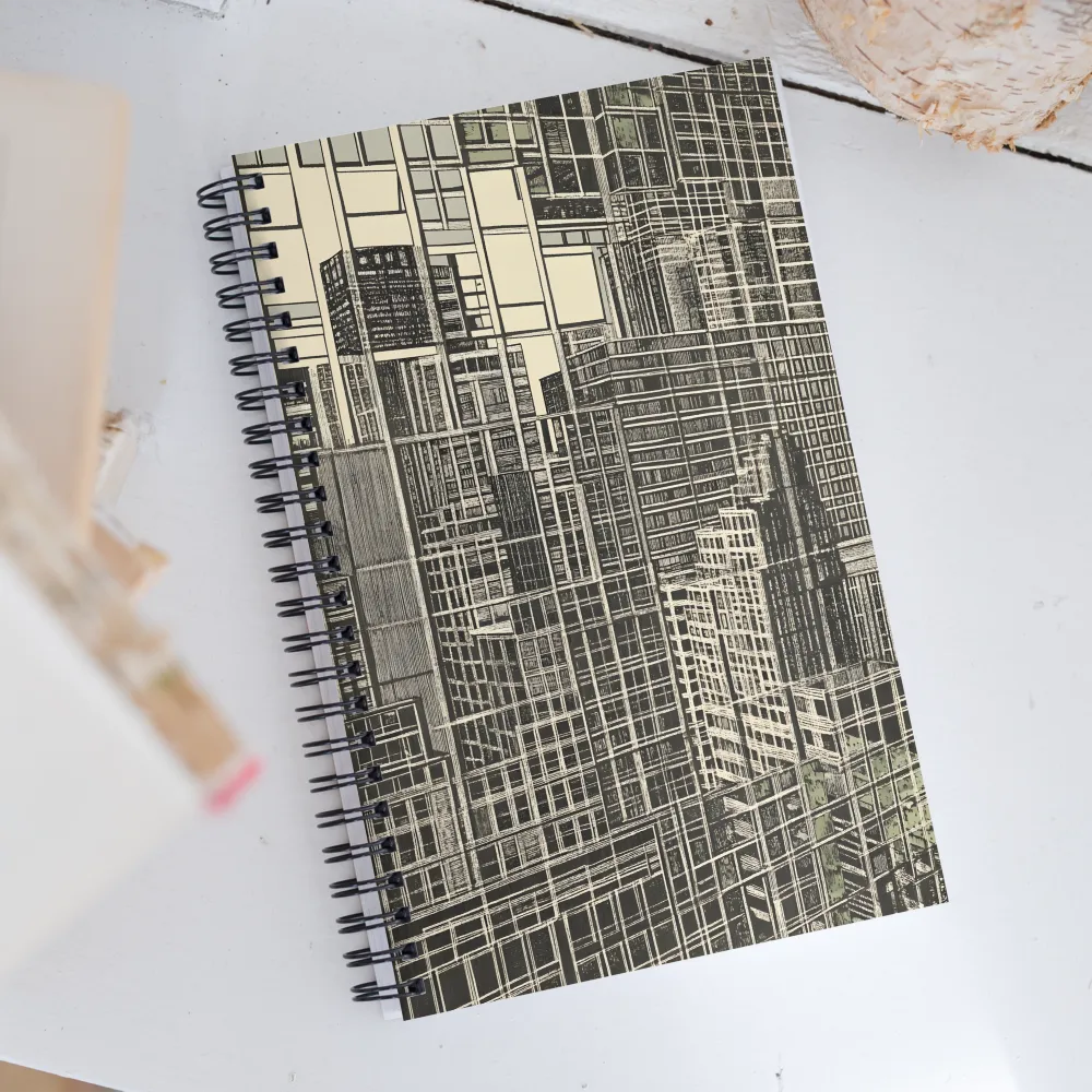 Urban Kaleidoscope | Spiral Notebook