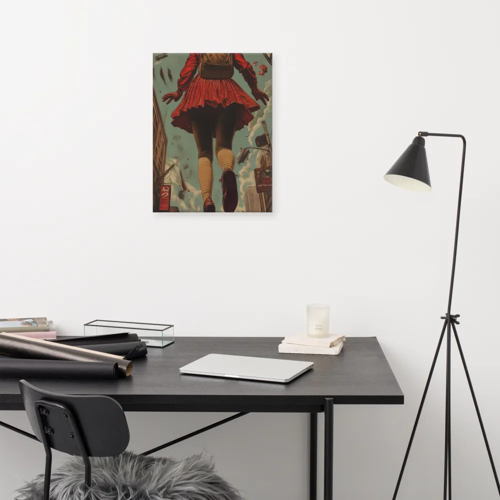 Flight of the Urban Dreamer | Canvas | 18″×24″