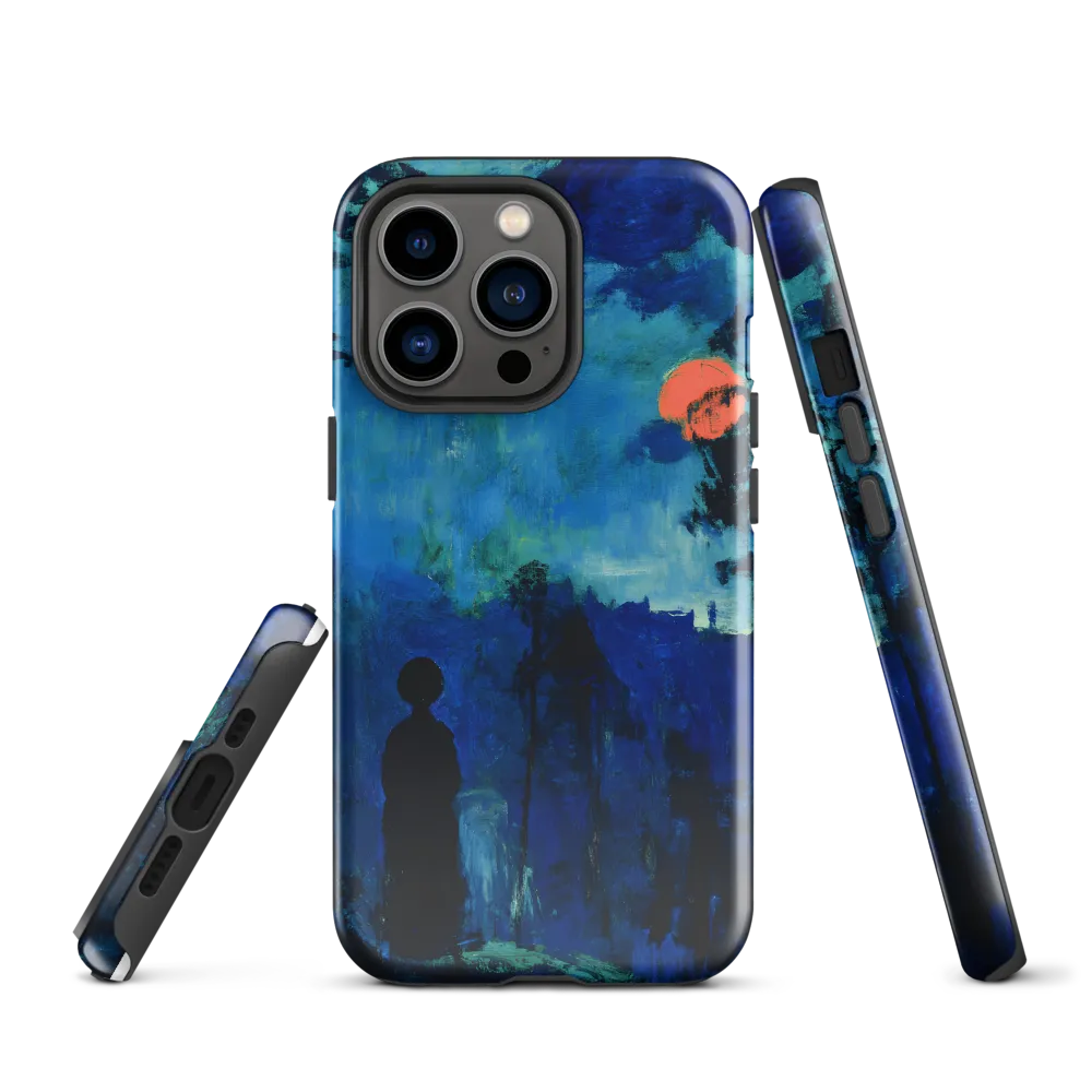 Solitude in Blue | Phone Case |  13 Pro | Tough Case | Glossy