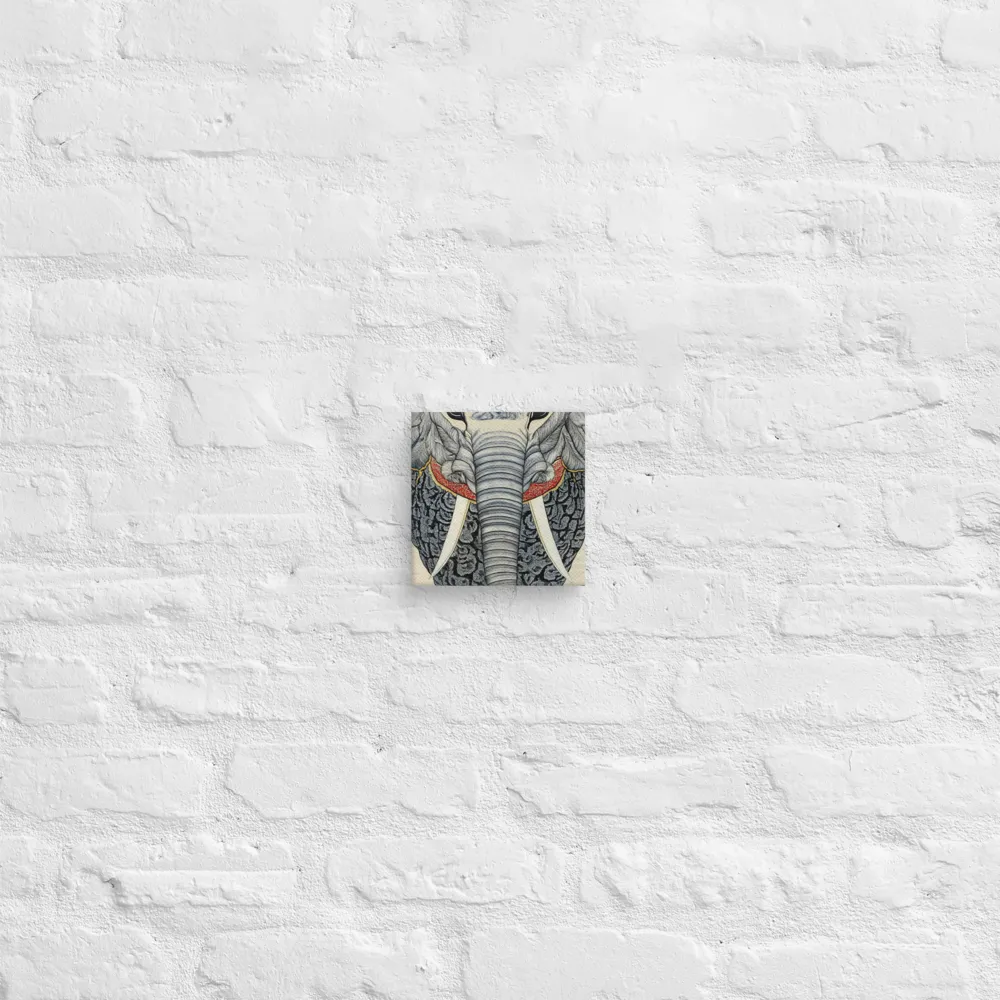 Majesty of the Elephant | Canvas | 6″×6″