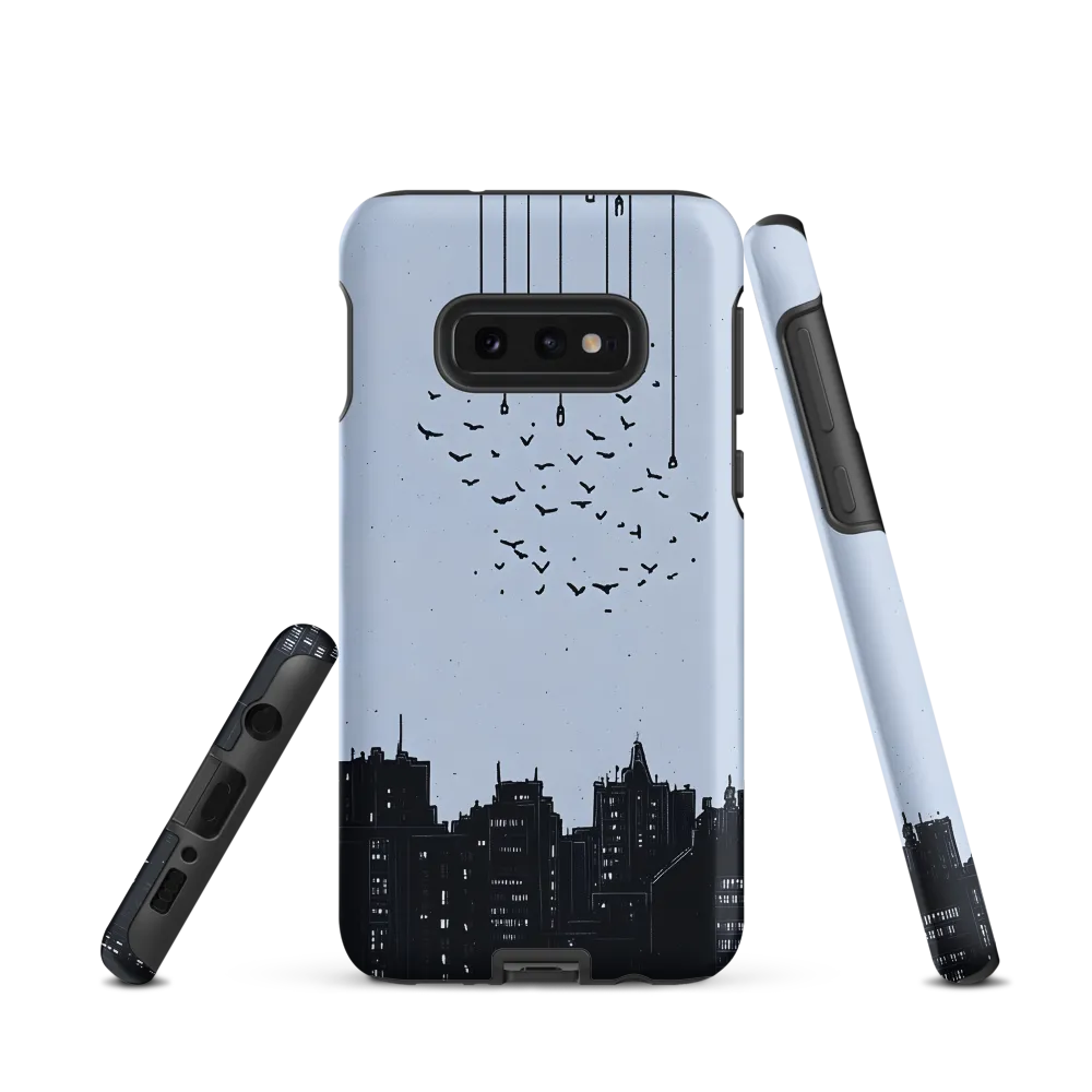 Elevated Serenity: A Minimalist Cityscape
