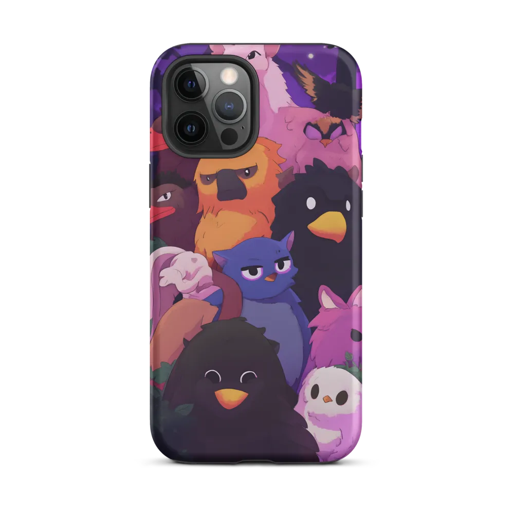 Whimsical Avian Gathering