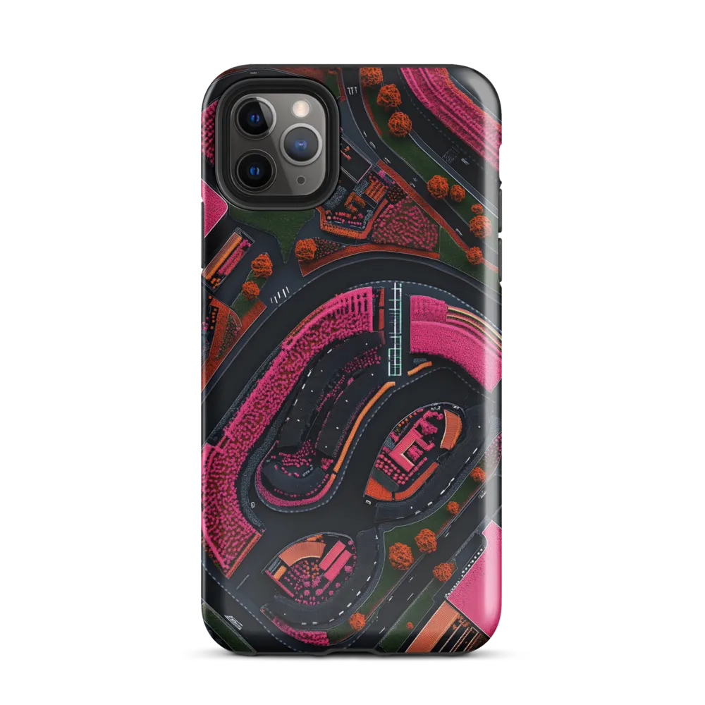 Urban Floral Symphony | Phone Case |  11 Pro Max | Tough Case | Glossy