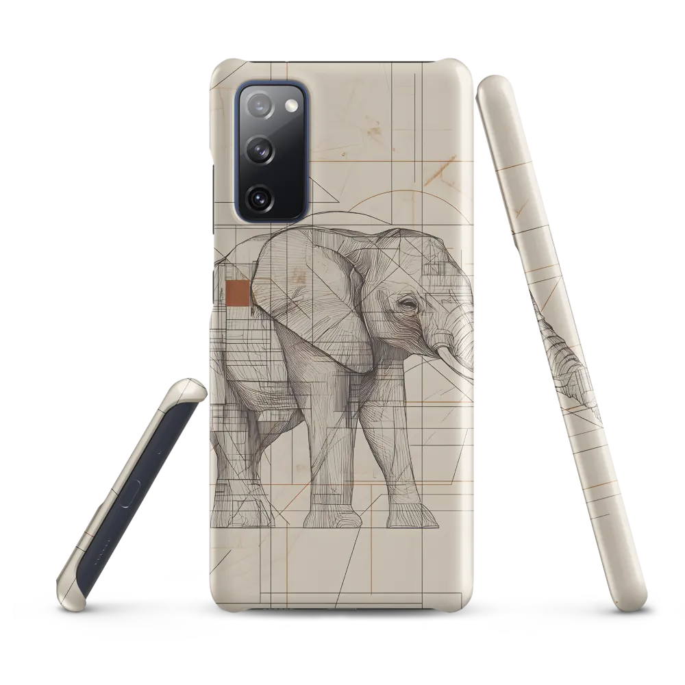 Geometric Elegance: The Steel Elephant