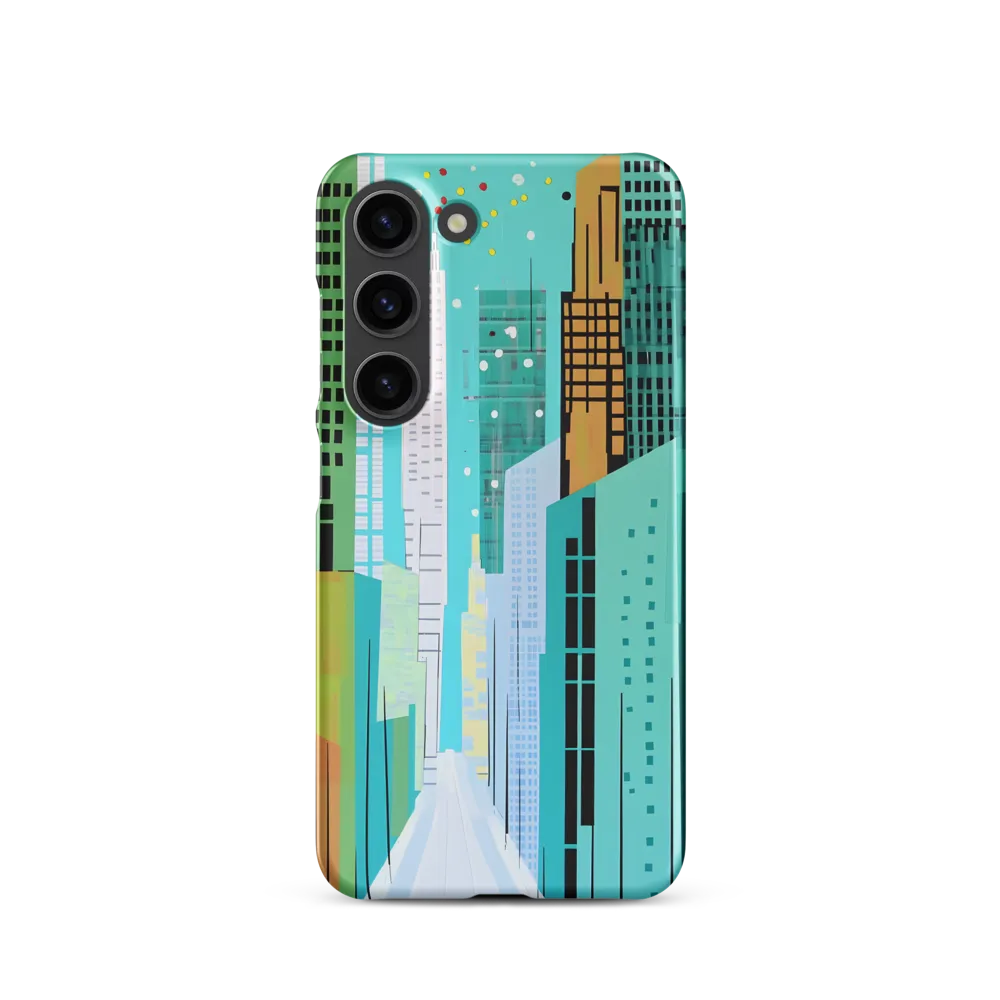 Urban Symphony in Turquoise