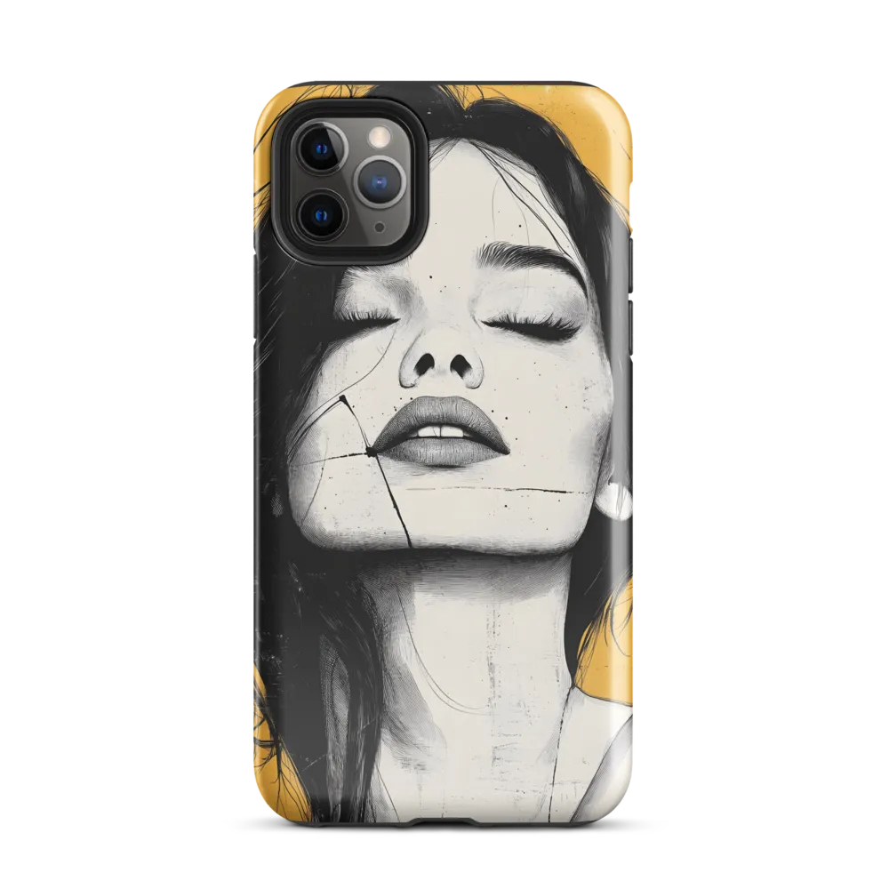 Serenity in Lines | Phone Case |  11 Pro Max | Tough Case | Glossy