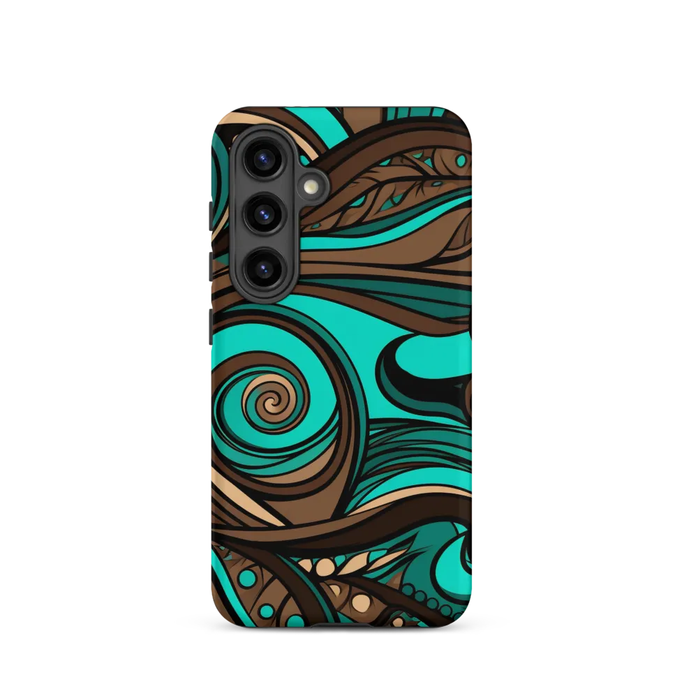 Fluctuating Currents | Phone Case |  S24 | Tough Case | Matte