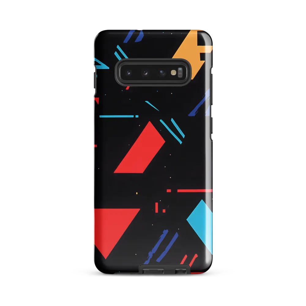 Dynamic Geometric Harmony | Phone Case |  S10 Plus | Tough Case | Glossy