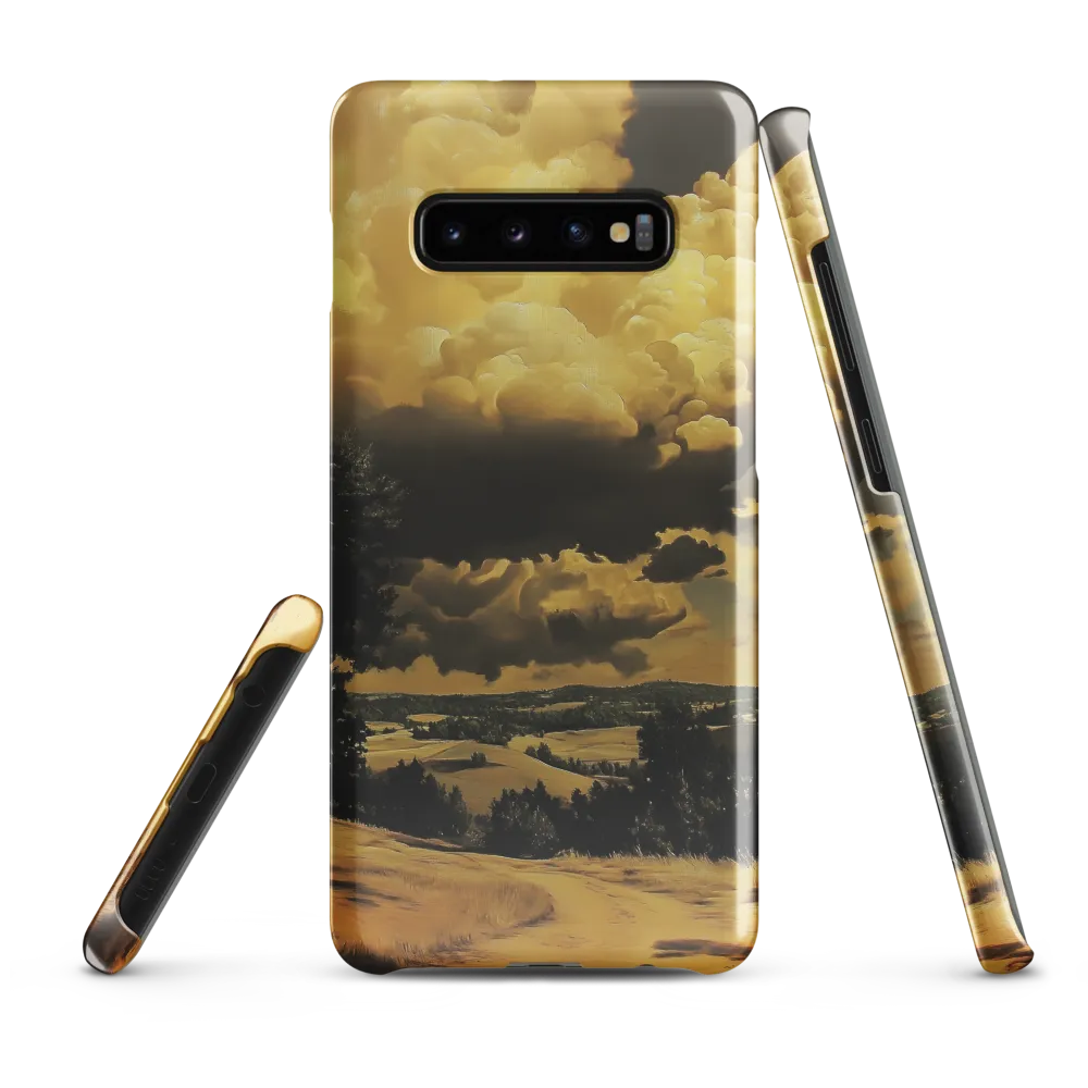 Golden Serenity in the Landscape | Phone Case |  S10 Plus | Snap Case | Glossy