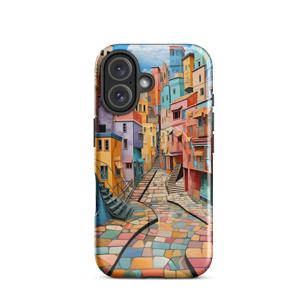 Vibrant Cityscape: A Kaleidoscope of Colors