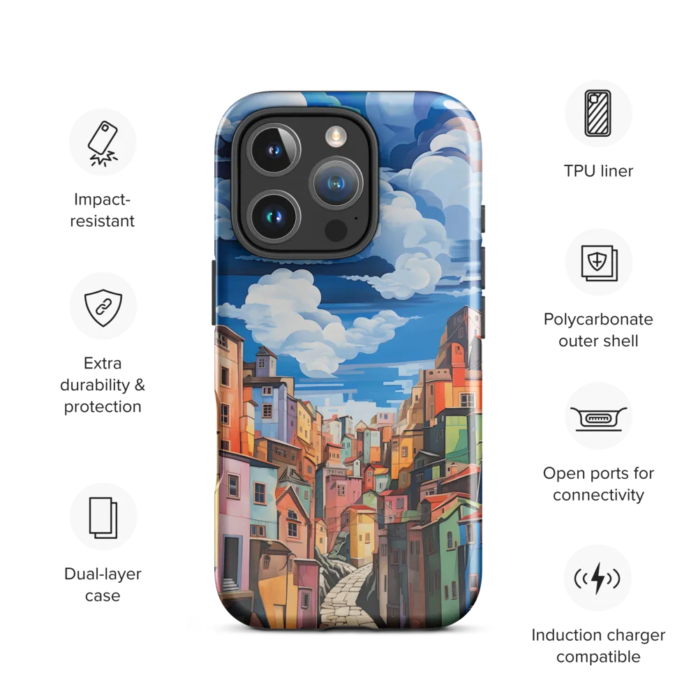 Whimsical Heights: A Vibrant Cityscape