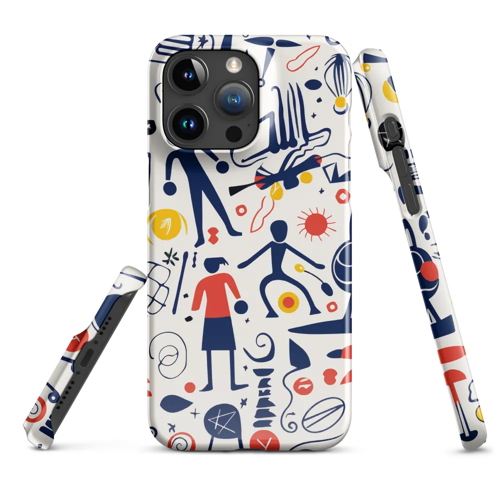 Dynamic Patterns of Play | Phone Case |  15 Pro Max | Snap Case | Glossy