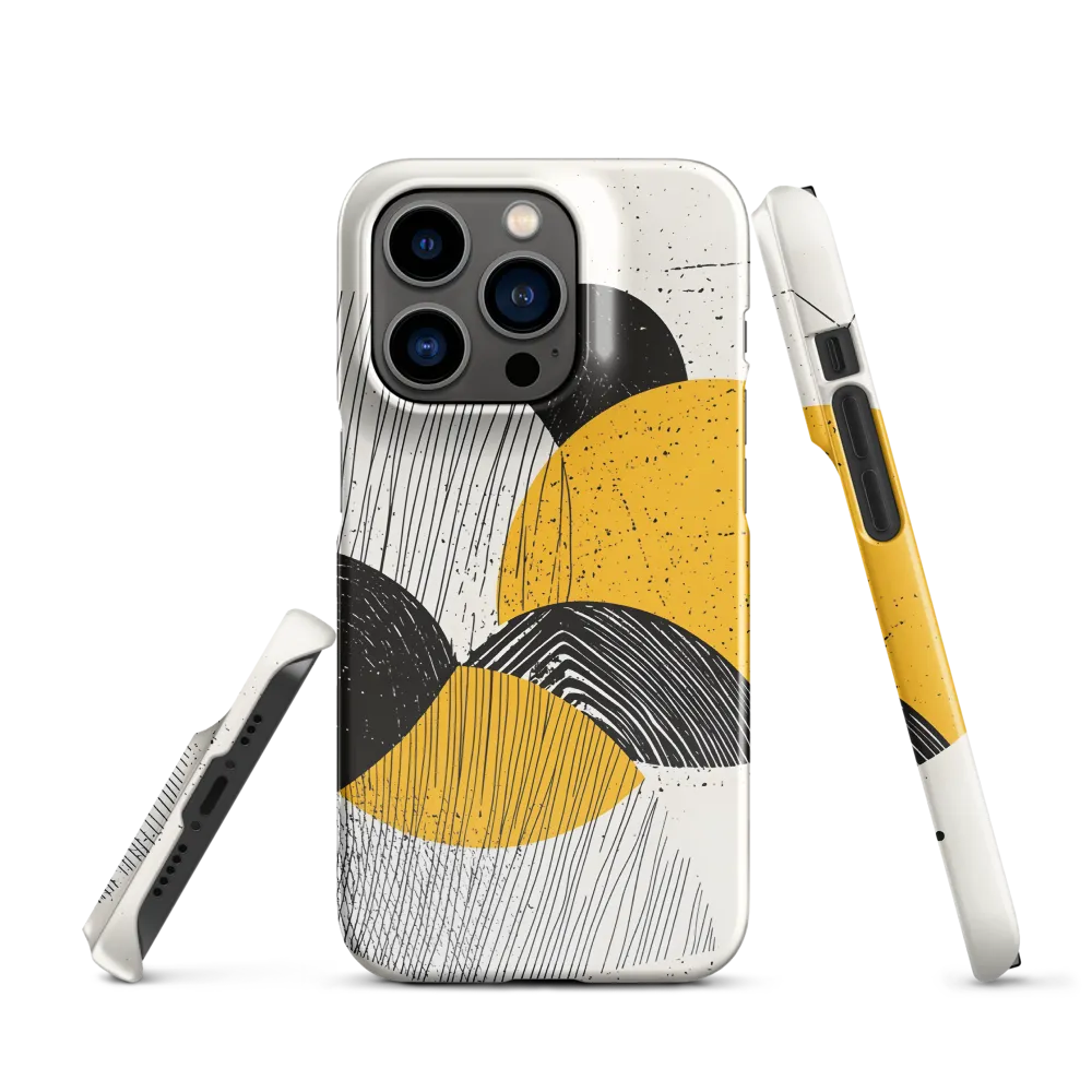 Dynamic Harmony in Black and Yellow