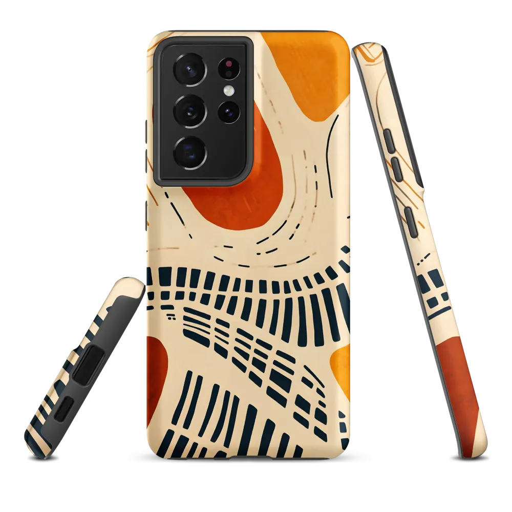 Urban Patterns in Harmony | Phone Case |  S21 Ultra | Tough Case | Matte