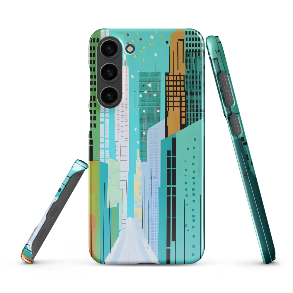 Urban Symphony in Turquoise