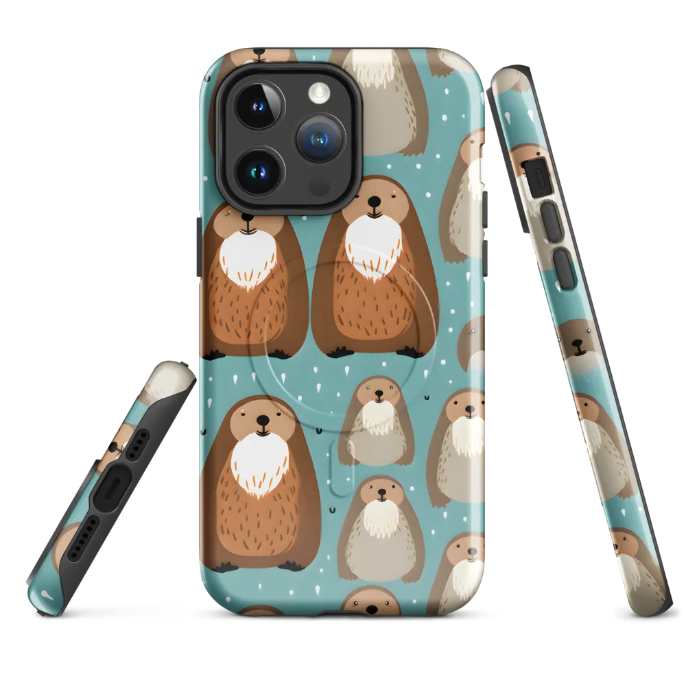 Whimsical Otter Pattern