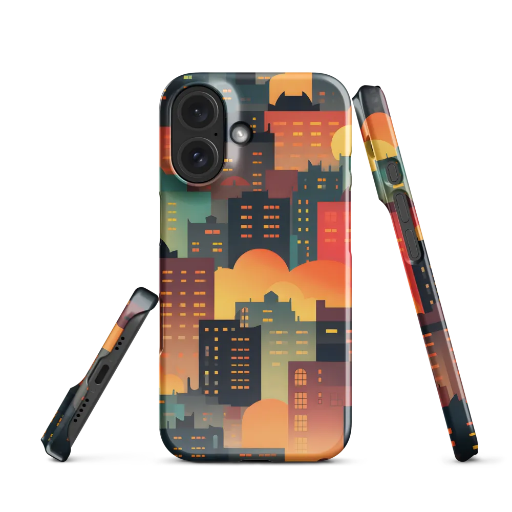 Twilight in the Concrete Jungle | Phone Case |  16 | Snap Case | Glossy