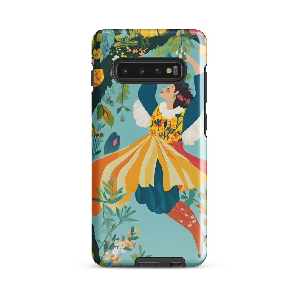 Dancing in Nature's Embrace | Phone Case |  S10 Plus | Tough Case | Glossy