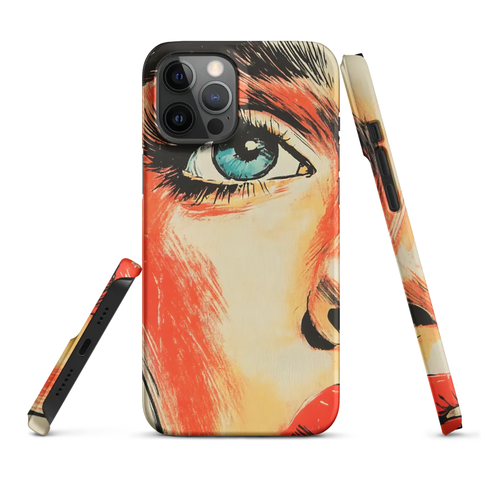 Intense Gaze: A Pop Art Portrait