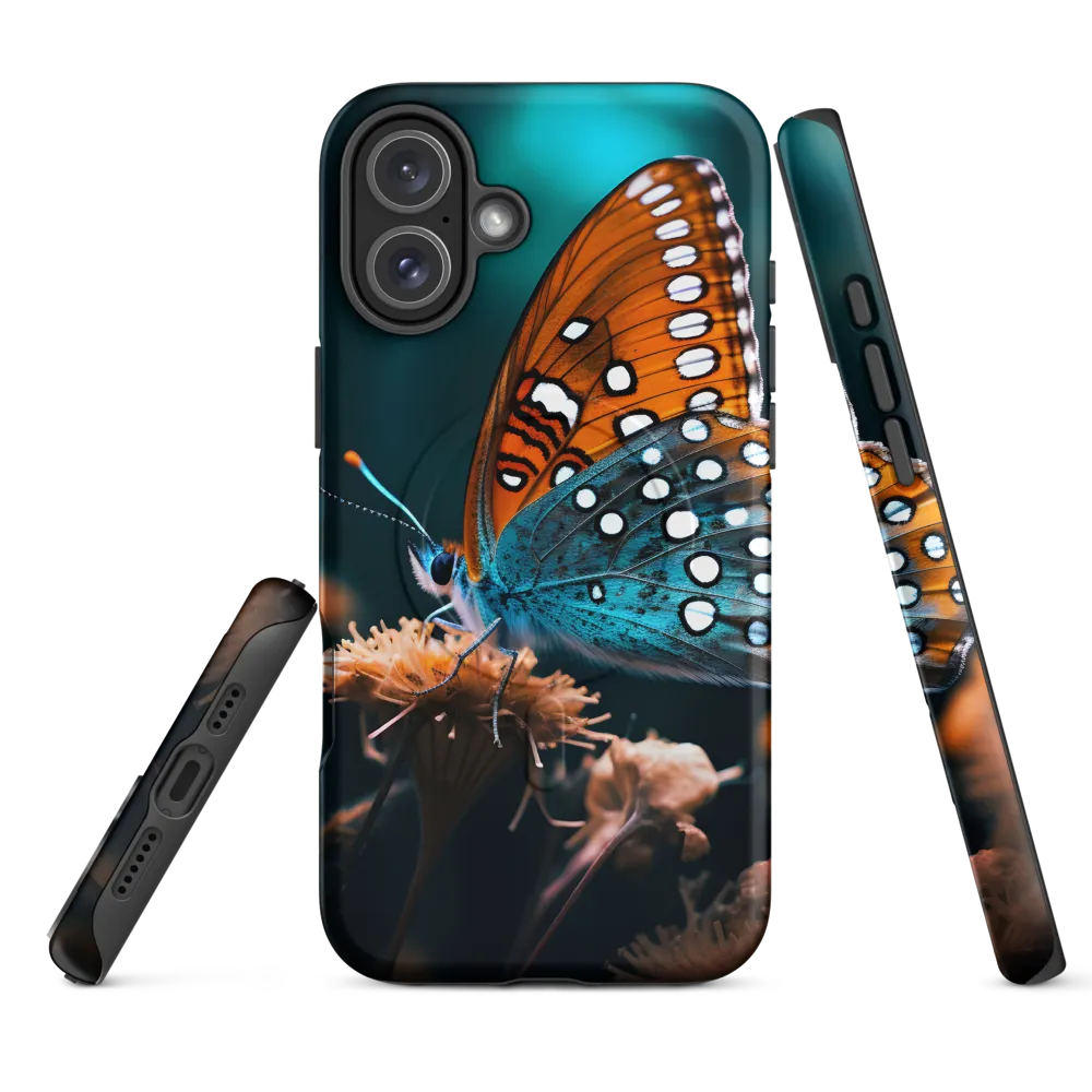 Whispers of Color: The Butterfly's Embrace