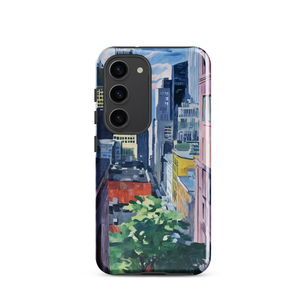 Urban Symphony: A Cityscape in Color