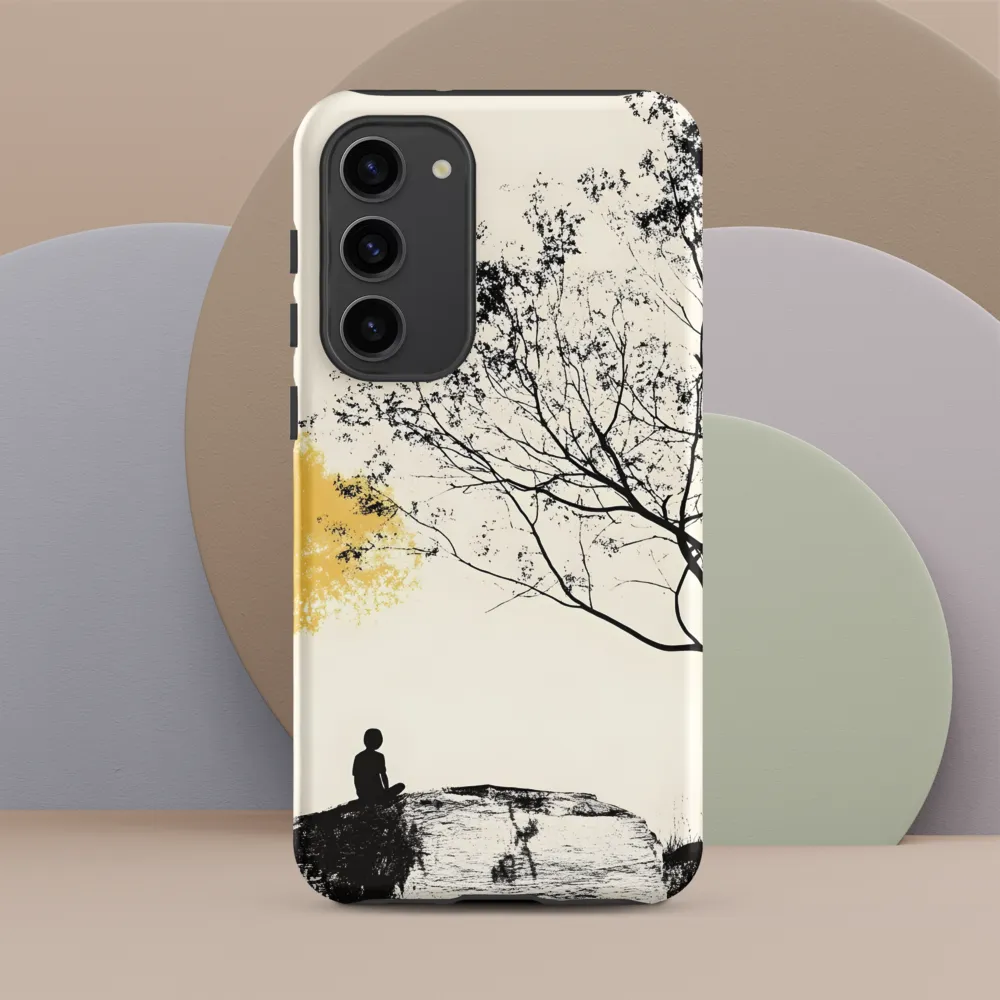 Whispers of Solitude | Phone Case |  S23 Plus | Tough Case | Matte
