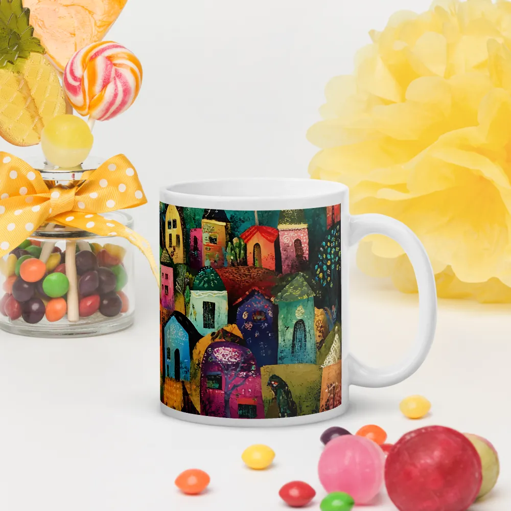 Whimsical Village Harmony | Mugs | Multiple Sizes & Colors