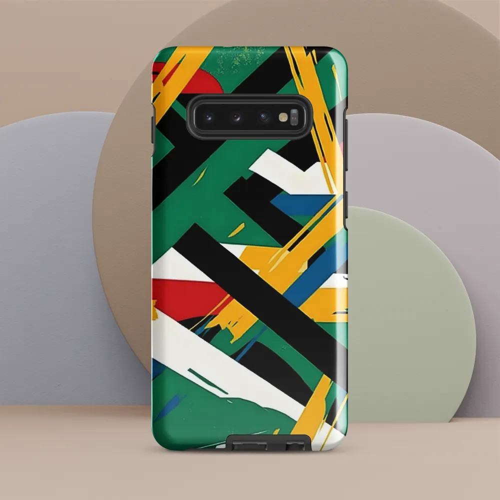 Dynamic Interplay of Colors | Phone Case |  S10 Plus | Tough Case | Glossy