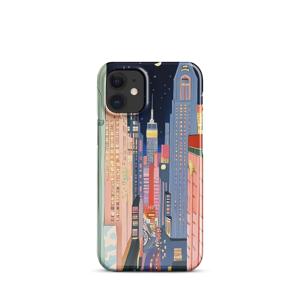 Urban Dreamscape: A Pop Art Night | Phone Case |  12 Mini | Snap Case | Glossy