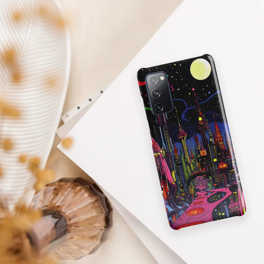 Neon Dreams of a Futuristic City