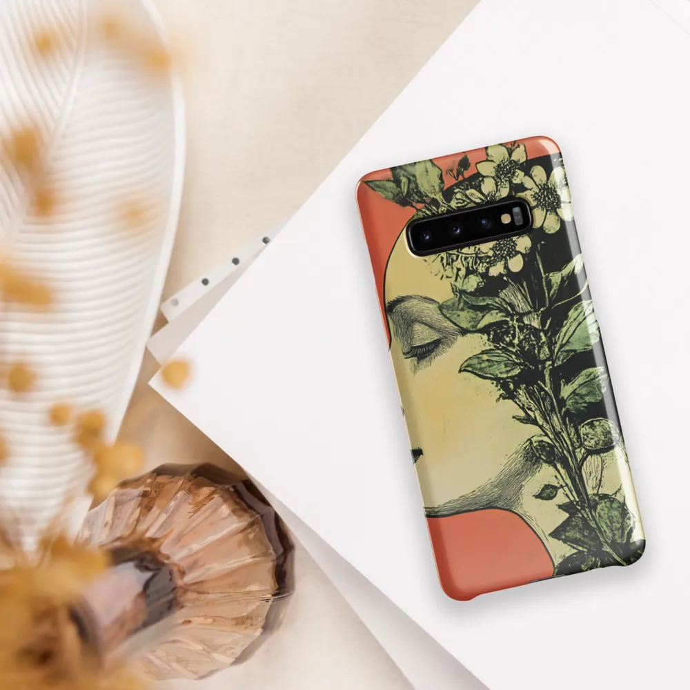 Harmony of Nature and Femininity | Phone Case |  S10 Plus | Snap Case | Glossy