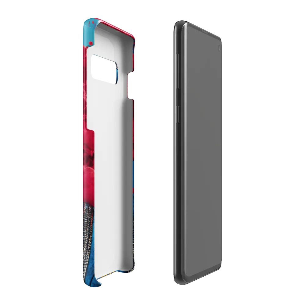 Bold Elegance in Digital Fashion | Phone Case |  S10 Plus | Snap Case | Glossy