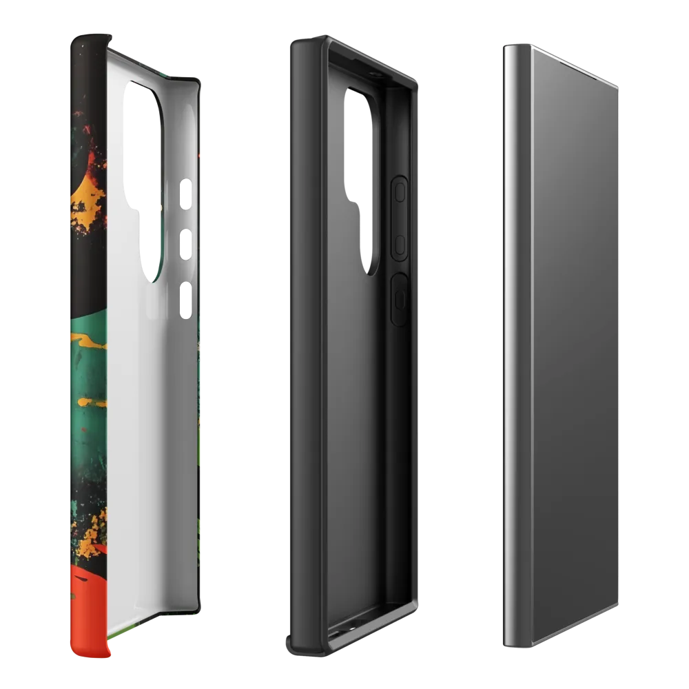 Journey Through the Cosmic Canvas | Phone Case |  S24 Ultra | Tough Case | Matte