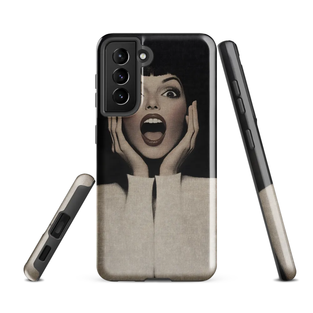 Eloquent Expression | Phone Case |  S21 FE | Tough Case | Glossy