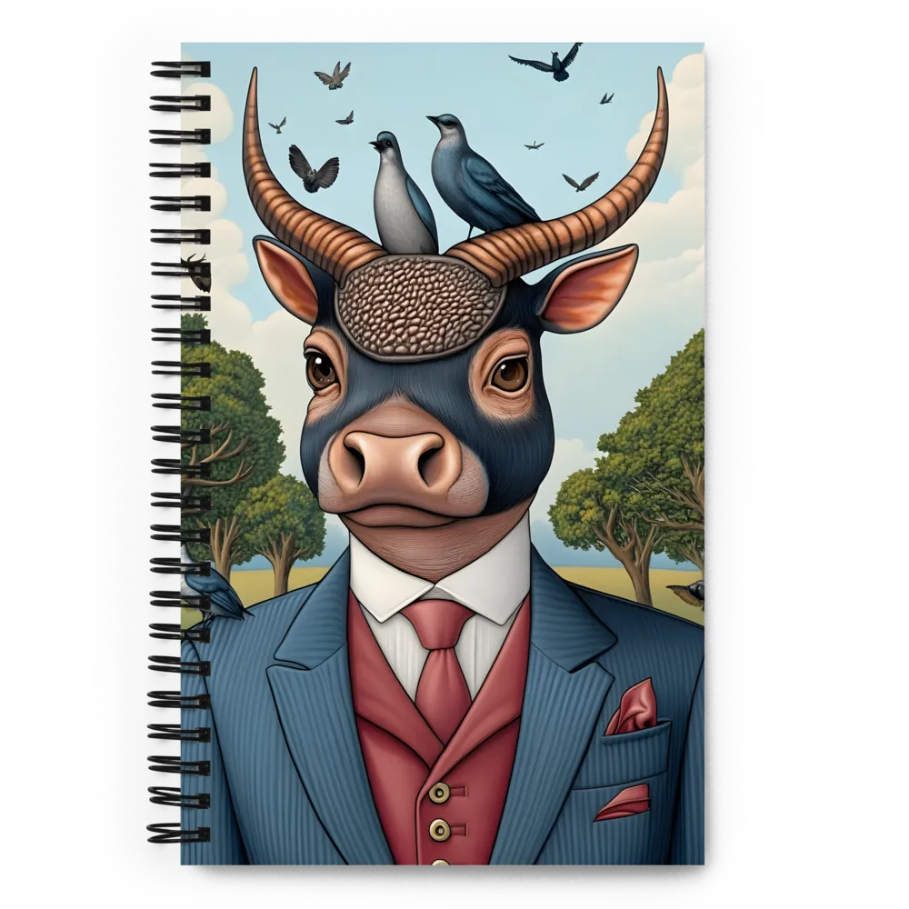 The Bull's Disguise | Spiral Notebook