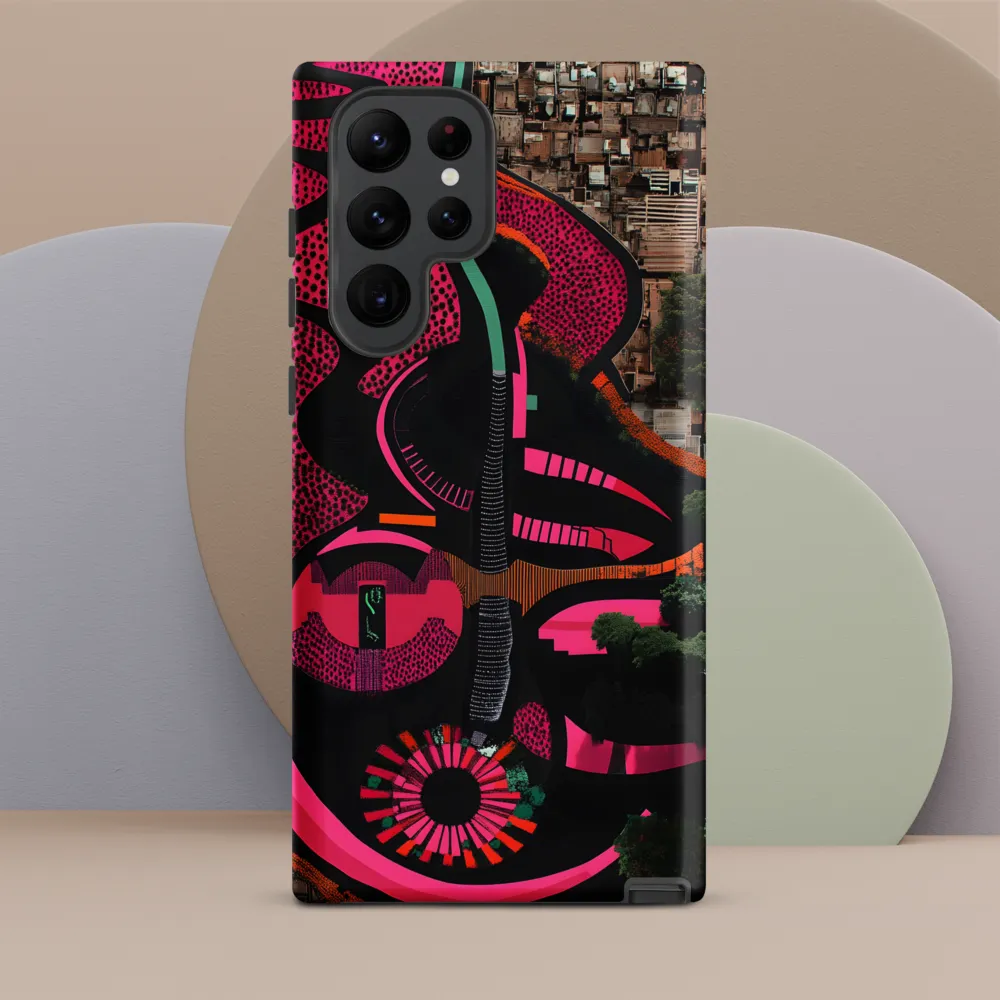 Urban Symphony in Pink