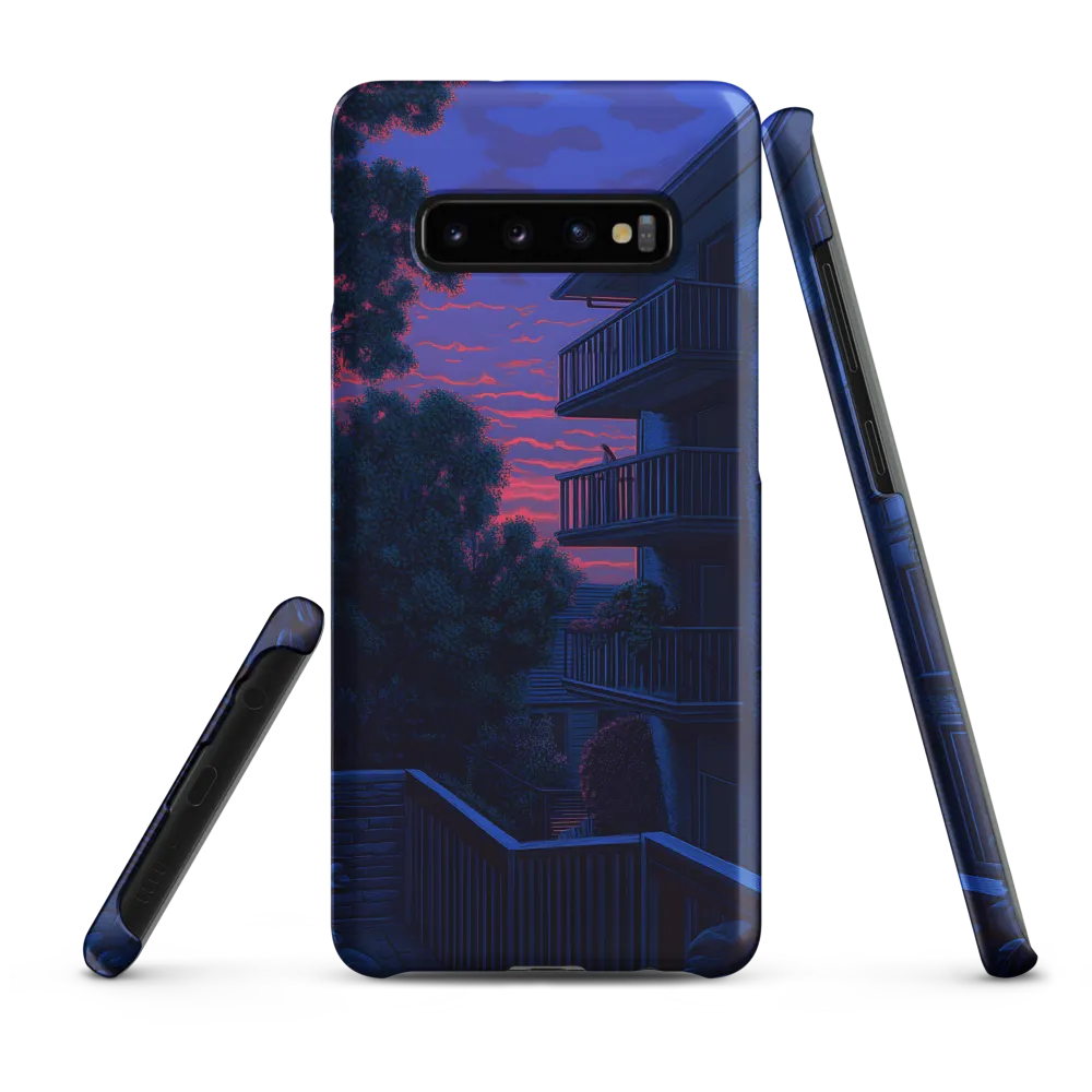 Urban Serenity at Dusk
