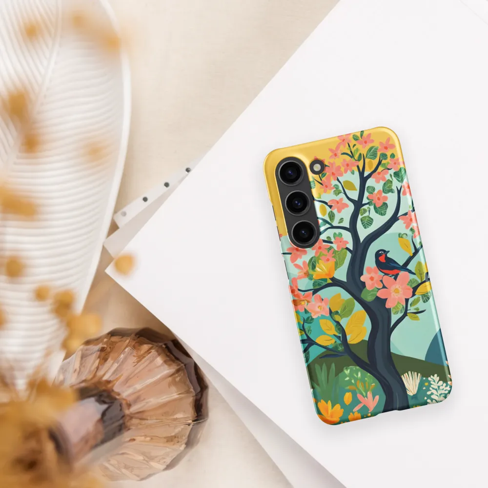 Spring Blossoms: A Serene Encounter