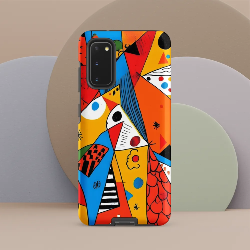 Geometric Playground: A Colorful Journey Through Abstract Landscapes
