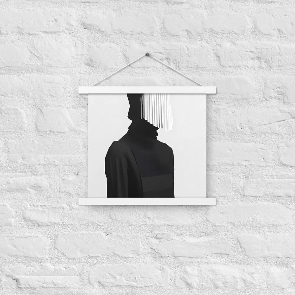 Veil of Mystery | Poster With White Wood Hanger | 14″×14″