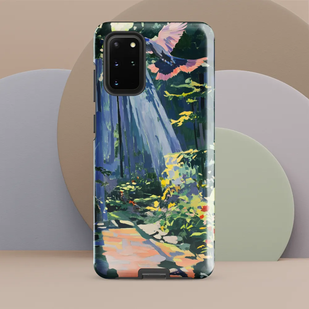 Flight of Light: A Serene Forest