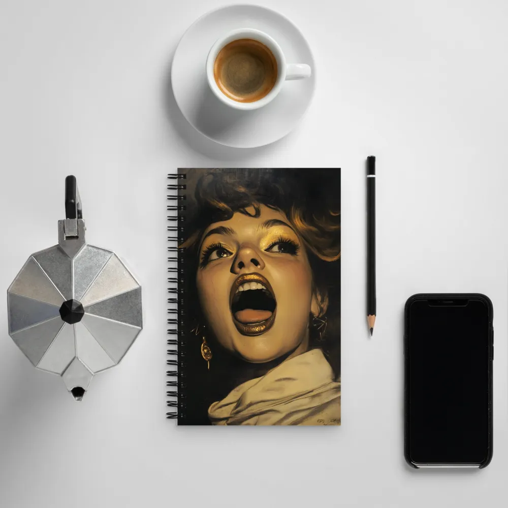 The Voice of Passion | Spiral Notebook