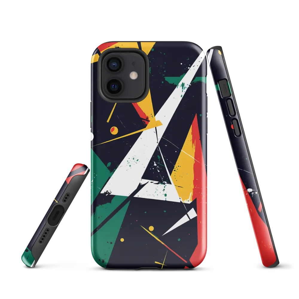 Dynamic Geometries | Phone Case |  12 | Tough Case | Glossy