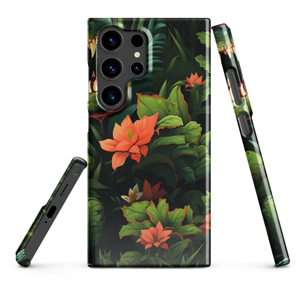 Into the Lush Unknown | Phone Case |  S24 Ultra | Snap Case | Glossy