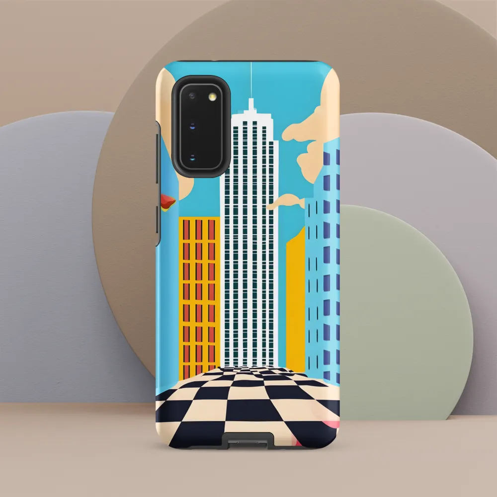 Vibrant Urban Dreamscape | Phone Case |  S20 | Tough Case | Matte