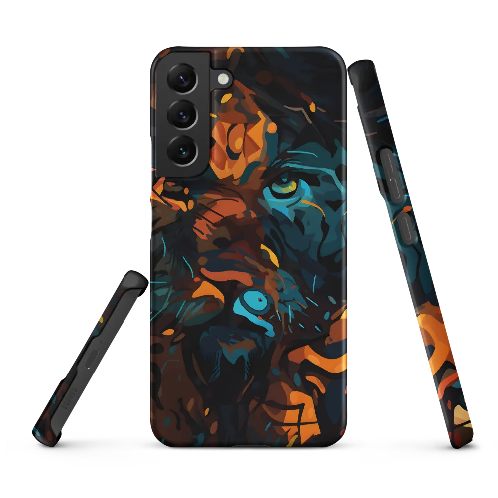 Tropical Enigma: A Wildlife Quartet | Phone Case |  S22 Plus | Snap Case | Matte